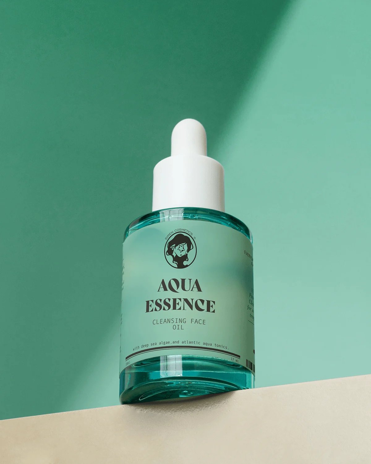 Aqua Essence branding and product mockup by American Web Express